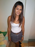 asian with stocking